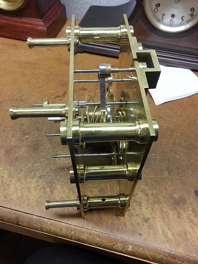 english regulator clock, cloc repair