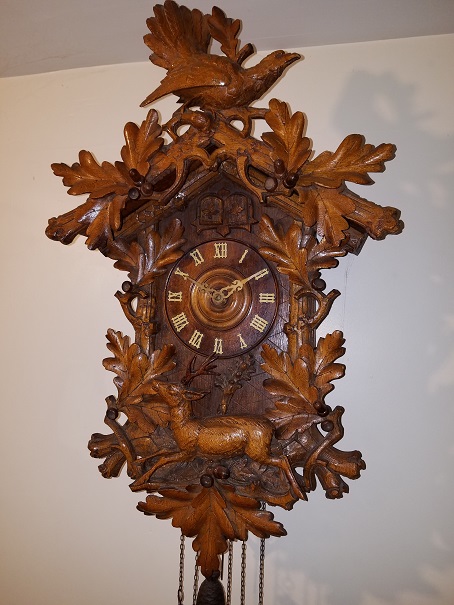 Clock for sale, chiming mantel clock